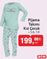 PİJAMA TAKIMI KIZ ÇOÇUK PİJAMA TAKIMI KIZ ÇOÇUK